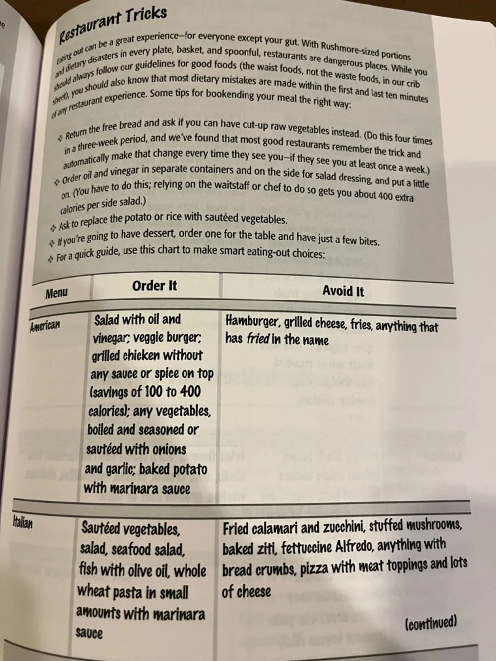 free press YOU On a Diet Cookbook - Yellow, Blue, Red